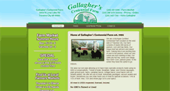 Desktop Screenshot of gallagherfarms.com